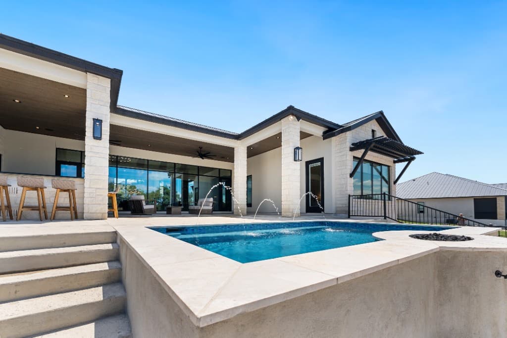Custom pool inspiration for Mountain Springs Ranch, Texas Hill Country